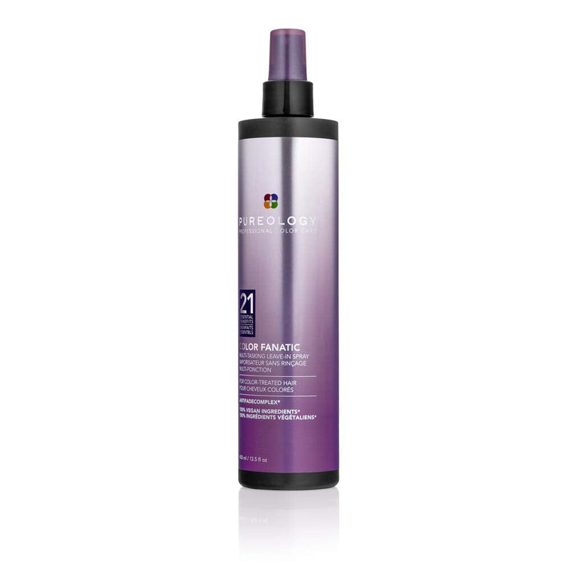 Pureology Color Fanatic Leave-in Conditioner Hair Treatment Detangling Spray | Protects Hair Color From Fading | Heat Protectant | Vegan Pureology