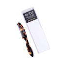 ZEUS Large Mustache Comb, 5" x 0.75", Best Handmade Saw-Cut Moustache Comb with Extended Handle (Tortoiseshell) - P12 ZEUS