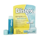 Blistex Simple & Sensitive Lip Moisturizer 0.15 oz (Pack of 4) Infinity Warehouse