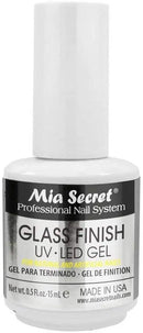 Mia Secret Glass Finish UV-LED Gel 0.5 Fl. oz - 15mL Mia Secret