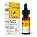 8% Retinol Complex Face Serum – Anti-Aging, Brightening Neck & Facial Serum Helps Firm, Smooth, & Nourish Skin with Lactic Acid, Vitamin A, & Retinyl Palmitate – Anti Wrinkle Serums by LaClaire, 15 ml LaClaire