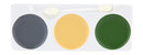 Mehron Makeup Tri-Color Halloween Makeup Palette (Ghoul/Witch) Mehron