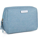 Small Makeup Bag for Purse Travel Makeup Pouch Mini Cosmetic Bag for Women Girls (Small, Sky Blue) Narwey