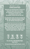 Ora's Amazing Herbal Unscented Moisturizer Travel Set, Touchy Skin Salve, Unscented Body Butter & Body Oil Set, Travel Size, Eczema and Senstivie Skin Infinity Warehouse