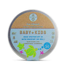 Raw Elements Baby + Kids SPF 30 Organic Sunscreen Lotion Non-Nano Zinc Oxide, Reef-Safe, Cruelty-Free, Gentle and Moisturizing, Zero Waste Tin, 3oz RAW ELEMENTS