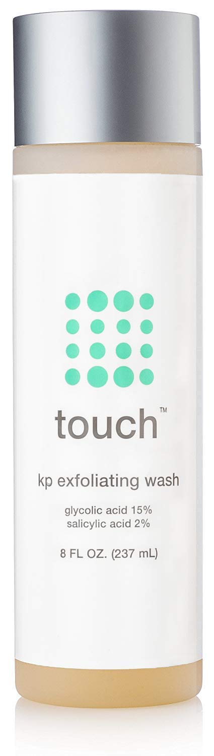 Keratosis Pilaris & Acne Exfoliating Body Wash Cleanser Plus Moisturizing Body Lotion TOUCH