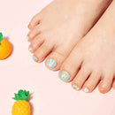 Petitwings Nail Stickers Wraps Decals Polish Self-Adhesive for Kid Girls Boys, a Nail File (Korean Made) (Sweet Things) Petitwings