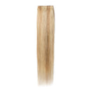 100% Real Hair Extensions Clip in Remy Human Hair Highlight 24 Inch 60g Thin One-piece 5 Clips Long Straight Hair Extensions for Women Wide Weft Silky Balayage