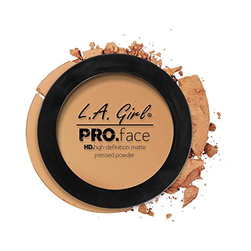 L.A. Girl PRO Face Powder - Warm Caramel, LAX-GPP612, 0.25 Ounce (LAX-GPP612-B) L.A. Girl