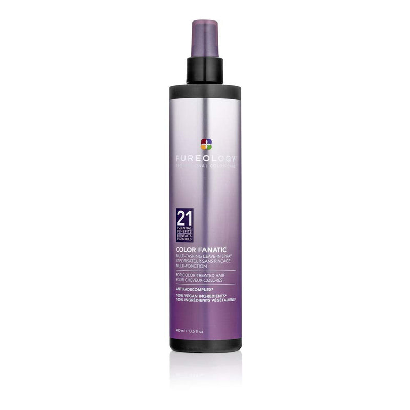 Pureology Color Fanatic Leave-in Conditioner Hair Treatment Detangling Spray | Protects Hair Color From Fading | Heat Protectant | Vegan Pureology