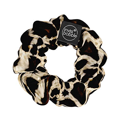 invisibobble Sprunchie Spiral Hair Ring - Purrfection - Scrunchie Stylish Bracelet, Strong Elastic Grip Coil Accessories for Women - Gentle for Girls Teens and Thick Hair invisibobble