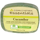 Glycerine Bar Soap Cucumber 4 Ounce Bar(S) Clearly Natural