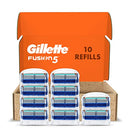 Gillette Fusion Manual Men's Razor Blade Refills - 10 Count Gillette