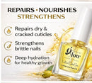 Dead Sea Cuticle & Nail Oil (5ML) | Strengthens, Moisturizes & Conditions with Sweet Almond, Olive, Jojoba, Castor, Argan Oils, Lemon Essential Oil, Vitamin E & Dead Sea Salt Infinity Warehouse
