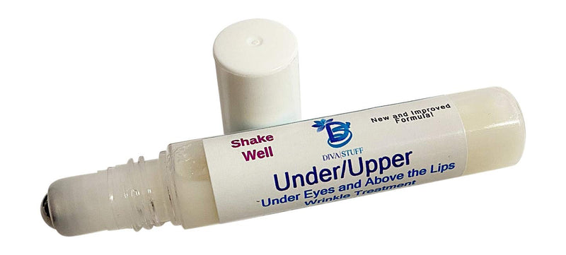 Under/Upper Under Eye and Above The Lips Wrinkle Treatment, New and Improved Formula, With Manuka Honey, Hyaluronic Acid, Argan Oil, Papaya, Marine Collagen and More, By Diva Stuff Diva Stuff