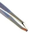 Camila Solingen CS30 3.5 Inches Gold Tipped, Surgical Grade, German Stainless Steel Tweezers (Claw) - Flawless Eyebrow and Facial Hair Shaping and Removal for Men/Women CAMILA SOLINGEN