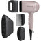 Remington Pro Wet2style Hair Dryer, With Ionic & Ceramic Drying Technology, Mauve, 1875 Watts of Drying Power Infinity Warehouse