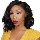 ISEE Human Hair Lace Front Wigs Short Bob Wigs Body Wave Human Hair Wigs For Black Women Lace Front Bob Wigs Pre Plucked Hairline 12 Inch… ISEE Store