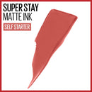 Maybelline New York SuperStay Matte Ink Liquid Lipstick, City Edition, Self-Starter, 0.17 Ounce Maybelline New York