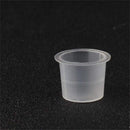 Disposable Tattoo Ink Cups- 500pcs Plastic Disposable Tattoo Ink Cups For Tattoo Permanent Makeup Container Cap Tattoo Accessory,Tattoo Ink,Tattoo Supplies,Tattoo Kits (