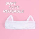 I DEW CARE Let's Get Sheet Faced Face Sheet Mask Pack (14 Sheets) + White Cat Spa and Makeup Headband Bundle I DEW CARE