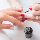 Makartt No Wipe Base and Top Coat Long Lasting Clear Gel Nail Polish High Gloss Shine Finish Gel Top Base Coat Gel Polish Soak Off Nail Gel Protective Nail Bonder Base Top Gel LED Lamp Needed 2pcs10ml Makartt