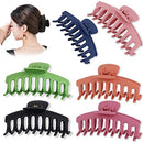 SYGY 6PCS Large Hair Claw Clips for Women, Nonslip Matte Claw Clips for Thick/Thin Hair, Strong Hold Banana Big Hair Clips, Fashion Jumbo Jaw Clips Girls Hair Styling Accessories SYGY