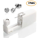 medoga 2 PCS Ear Piercing Gun with Ear Stud Disposable Nose Piercing Kit Ear Stud Gun Kit for Girls Women Men medoga