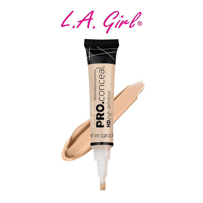 L.A. Girl Cosmetics HD Pro Concealer, Porcelain, 0.28 oz, (LAX-GC969) L.A. Girl Cosmetics
