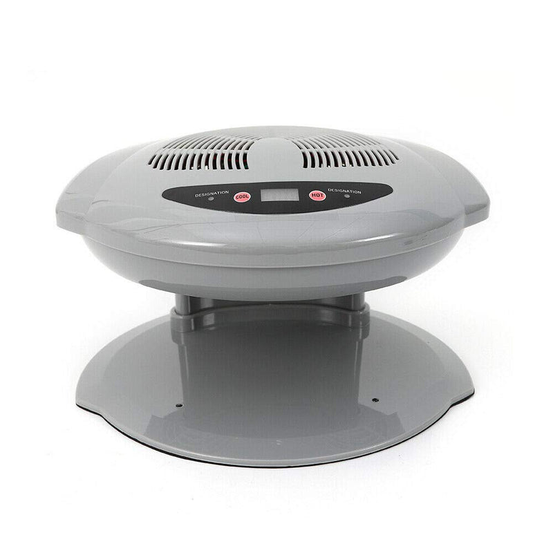 WUPYI Professional Nail Dryer,400W Air Nail Fan Blower Dryer Machine Auto Induction Warm and Cool Wind,Professional Air Nail Fan Manicure Tool with Sensor,for Fingernail & Toenail Curing,Silver WUPYI