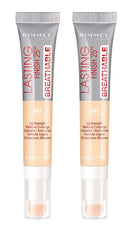 Rimmel Lasting Finish Breathable Concealer, Light Ivory, 0.23 Fl Oz, Pack of 2 Rimmel Store