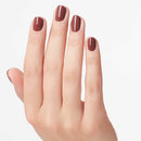 OPI Infinite Shine 2 Long-Wear Lacquer, Linger Over Coffee, Brown Long-Lasting Nail Polish, 0.5 fl oz OPI