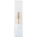Pana 3/32" Safety Bit Nail Carbide Bit - For Electric Dremel Drill Machine (Medium, Cone - Gold) PANA