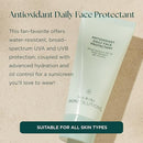 Marini SkinSolutions Antioxidant Daily Face Protectant - Broad-Spectrum SPF 33 Sunscreen - Water Resistant (80 Minutes) - Cruelty Free - Made in the USA - 2 oz Infinity Warehouse