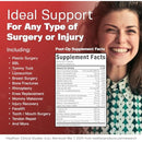 HealFast Complete Surgery & Injury Recovery Supplement: for Wound, Scar Treatment & Bruising w/Vitamins, Bromelain, Quercetin & Probiotics (Pre+Post Op) Infinity Warehouse