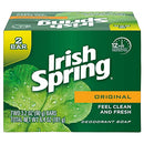 Irish Spring Original Deodorant Bar Soap, 3.20 oz bars, 2 ea Irish Spring