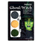 Mehron Makeup Tri-Color Halloween Makeup Palette (Ghoul/Witch) Mehron