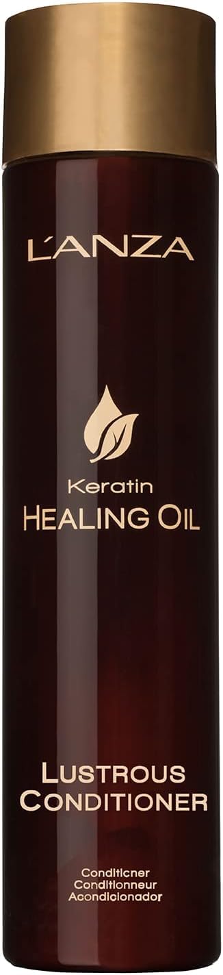 L'ANZA Keratin Healing Oil Lustrous Conditioner, Deep Conditioner for Dry Damaged Hair, Boosts Shine, Strength and Hair Health, Repair Damage and Prevent Frizz, Sulfate Free, Cruelty Free Infinity Warehouse