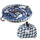 Lay-n-Go Cosmo Drawstring Makeup Organizer Cosmetic & Toiletry Bag for Travel, Gifts, and Daily Use with a Durable Patented Design, 20 inch, Horsetooth Lay-n-Go