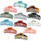 12 PCS Hair Claw Clips Large for Women and Girls,Non-slip Matte Hair Clips ,Strong Hold Thick Thin Hair styling Hair Accessories, Solid Trendcy Color Hair Jaw Clamp by Eathtek Eathtek