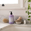 Dr. Bronner’s - Organic Sugar Soap (Lavender, 12 Ounce) - Made with Organic Oils, Sugar and Shikakai Powder, 4-in-1 Uses: Hands, Body, Face and Hair, Cleanses, Moisturizes and Nourishes, Vegan Dr. Bronner's