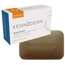 Kenkoderm Psoriasis Dead Sea Mud Soap with Argan Oil & Shea Butter 4.25 oz | 1 Bar | Dermatologist Developed | Fragrance + Color Free Kenkoderm