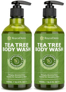 Antifungal Body Wash & Soap, Tea Tree Body Wash, Antibacterial Body Wash & Soap, Back Acne Body Wash, Natural Body Wash With Tea Tree Oil For Jock Itch, Back Acne, Athletes Foot, Body Odor, Nail Fungus, Ringworm, & Eczema - 16.9 Fl Oz Infinity Warehouse