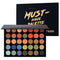 Make Up Eyeshadow Palette 35 Colors Blendable Chunky Pigmented Matte and Shimmer Pop Colors Eye Shadow Powder Waterproof Eye Shadow Palette Cosmetics Christmas Gifts MYUANGO