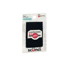 Scunci No Damage Hair Elastics, Small, Black 34 ea (Pack of 2) Scunci