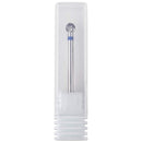 Premium PANA 3/32" Cuticle Clean Nail Carbide Bit for Professional, Nail Salon, Nail Trimmer, Under Nail Cleaner, Electric Drill Machine, Manicure Tools (Silver-Small Ball Head, Medium) PANA
