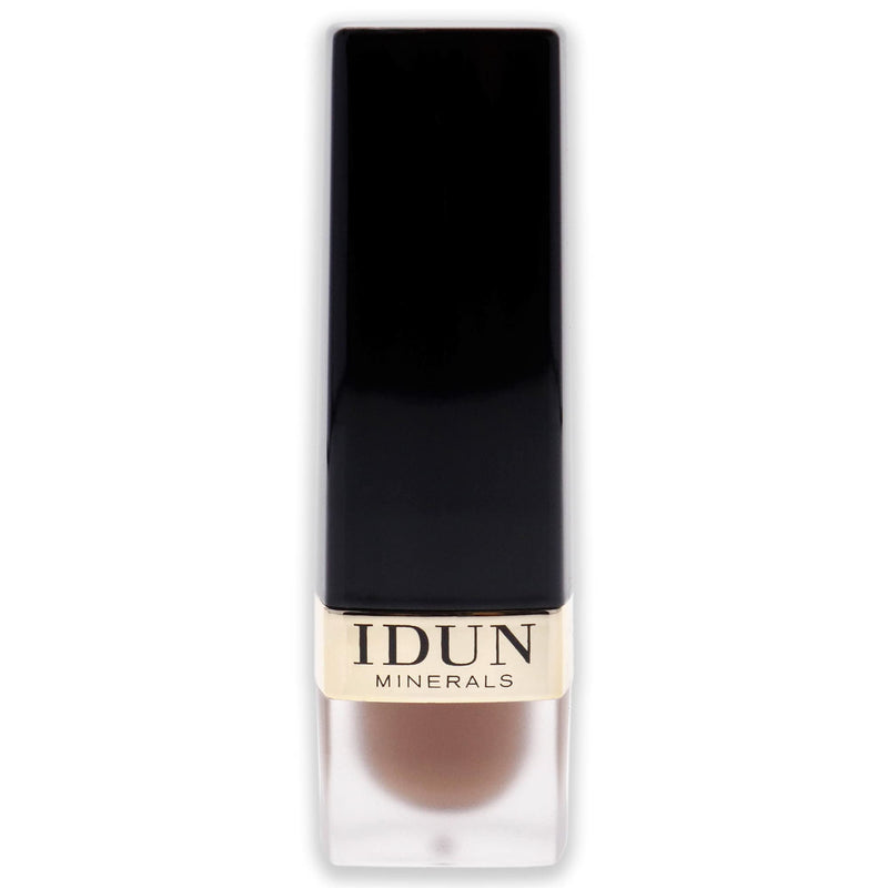 IDUN Minerals Creme Lipstick Katja - Glossy Light Coverage, Luminescent Natural Result - Moisturizing w/Creamy Texture - Vegan, Vitamin E, Shea Butter, Safe for Sensitive Skin - Brown, 0.12 oz IDUN Minerals