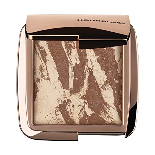 Hourglass Ambient Lighting Bronzer in Diffused Bronze Light. Highlighting Bronzer for a Natural Sun-Kissed Glow. Vegan and Cruelty-Free. HOURGLASS
