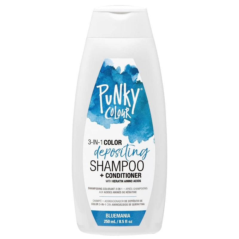Punky Purpledacious 3-in-1 Color Depositing Shampoo & Conditioner with Shea Butter and Pro Vitamin B that helps Nourish and Strengthen Hair, 8.5 oz Punky