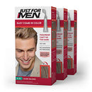 Just For Men Easy Comb-In Color (Formerly Autostop) Mens Hair Dye, Easy No Mix Application - Dark Blond, A-15, 3 Pack Just for Men